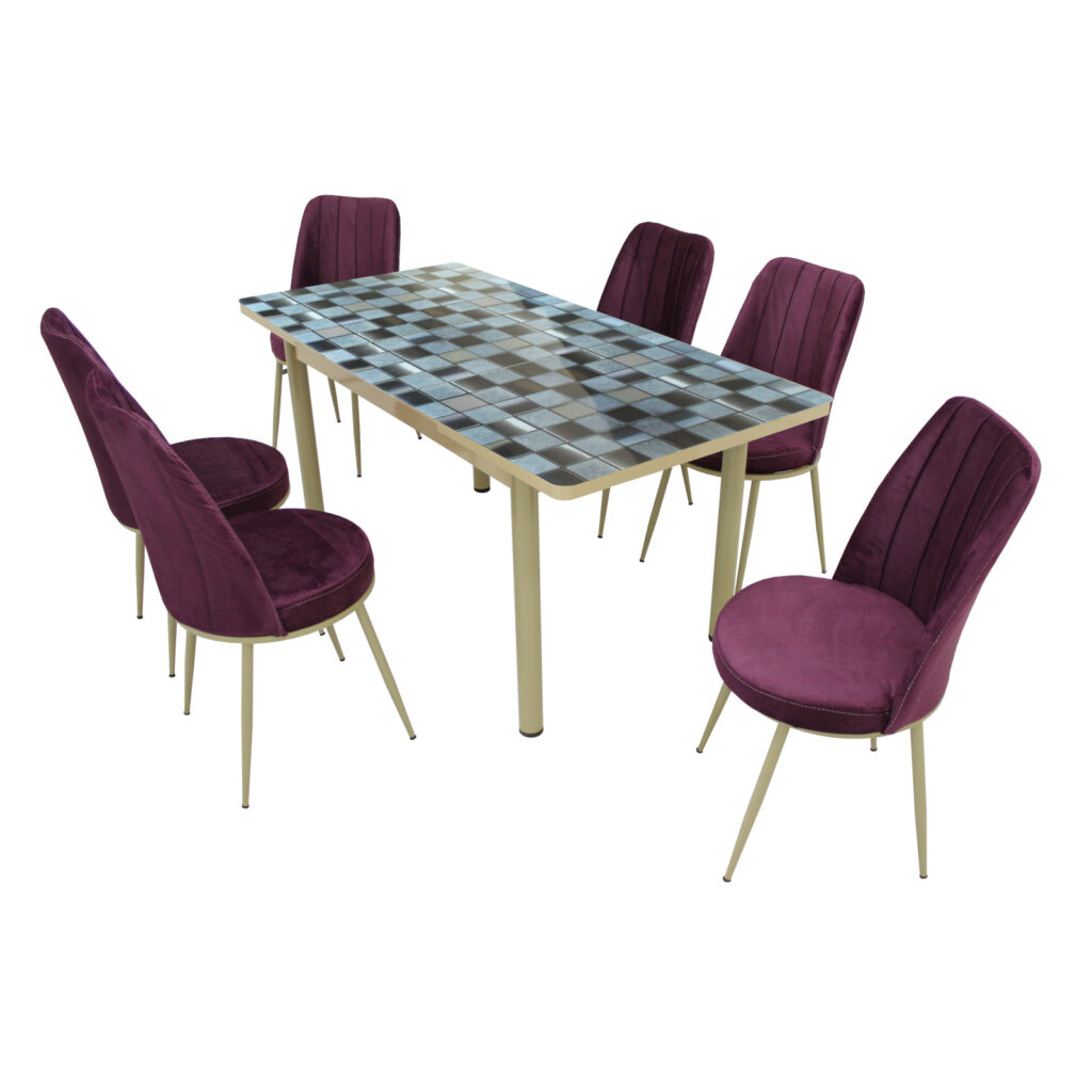 Set Masa Extensibila Safir Cu 6 Scaune Mov1