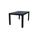 Set masa gradina Caliope tip ratan 80x140 cu 6 scaune antracit4 2