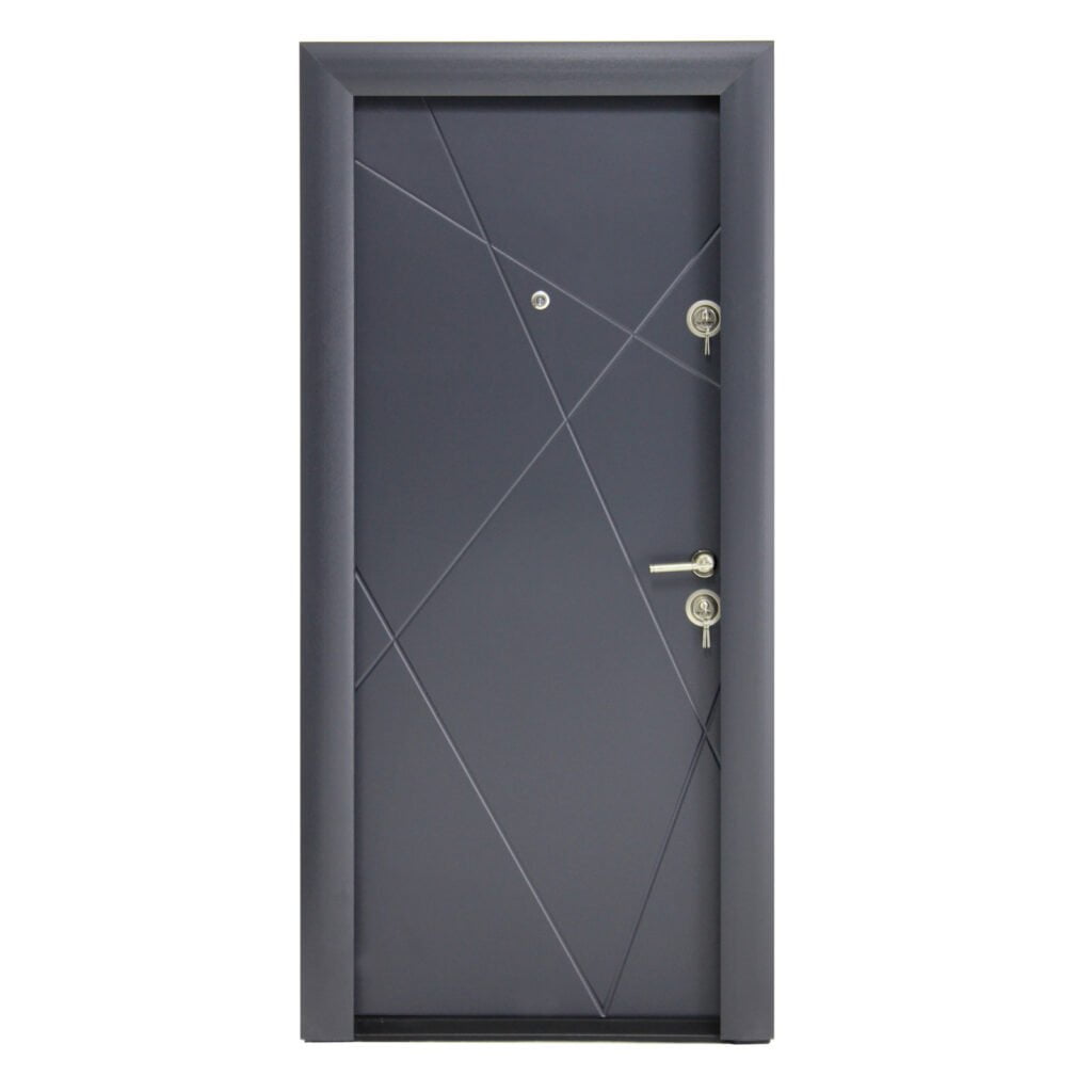 Ușă Metalică cu MDF Modern 375