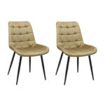 Set 2 Scaune Onix Bej