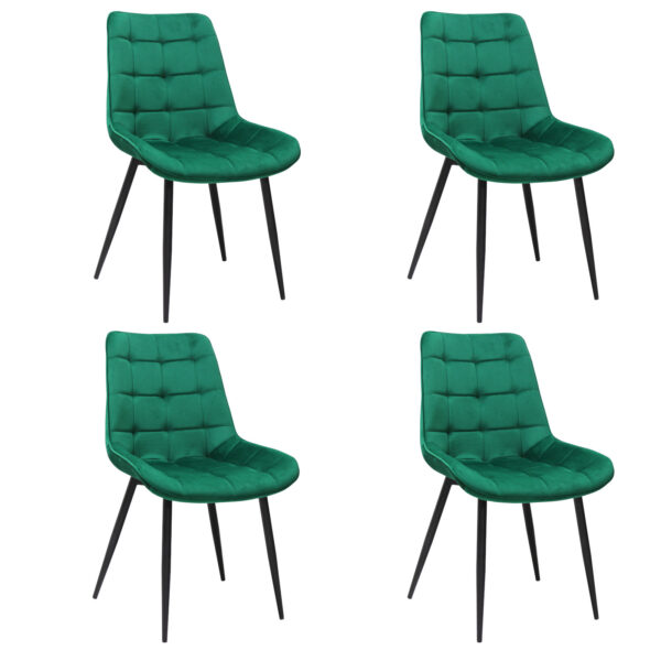Set 4 Scaune Onix Verde