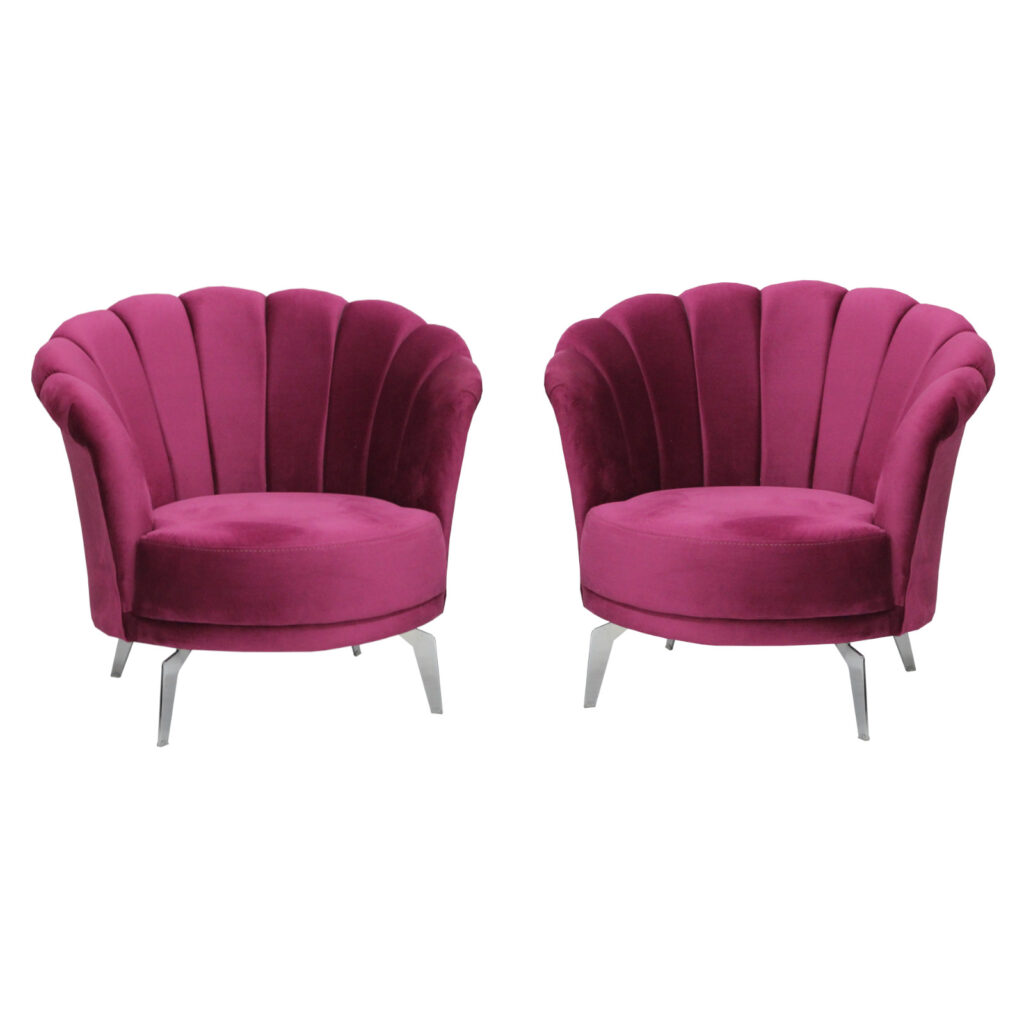 Set 2 Fotolii Lotus Bordo