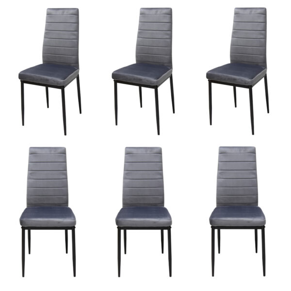 Set 6 Scaune Oscar Gri