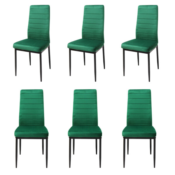 Set 6 Scaune Oscar Verde