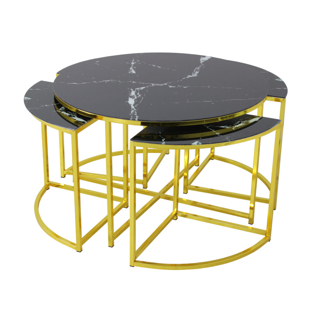 Set 2 măsuțe de cafea Andia
