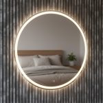 Riflaj Decorativ Tip Panou Acustic 60 cm Silver