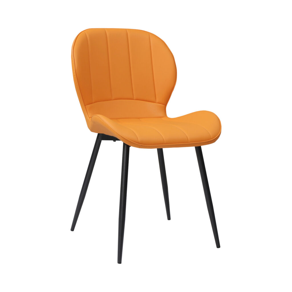 Scaun Piele Ecologică Topaz Portocaliu