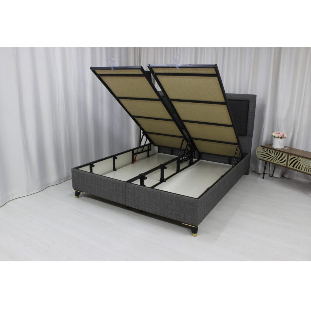 Pat Amadeus Gri 140 200 Cu Saltea