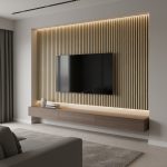 Riflaj Decorativ Tip Panou Acustic 40 cm Stejar
