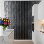 Riflaj Decorativ Tip Panou Acustic Silver