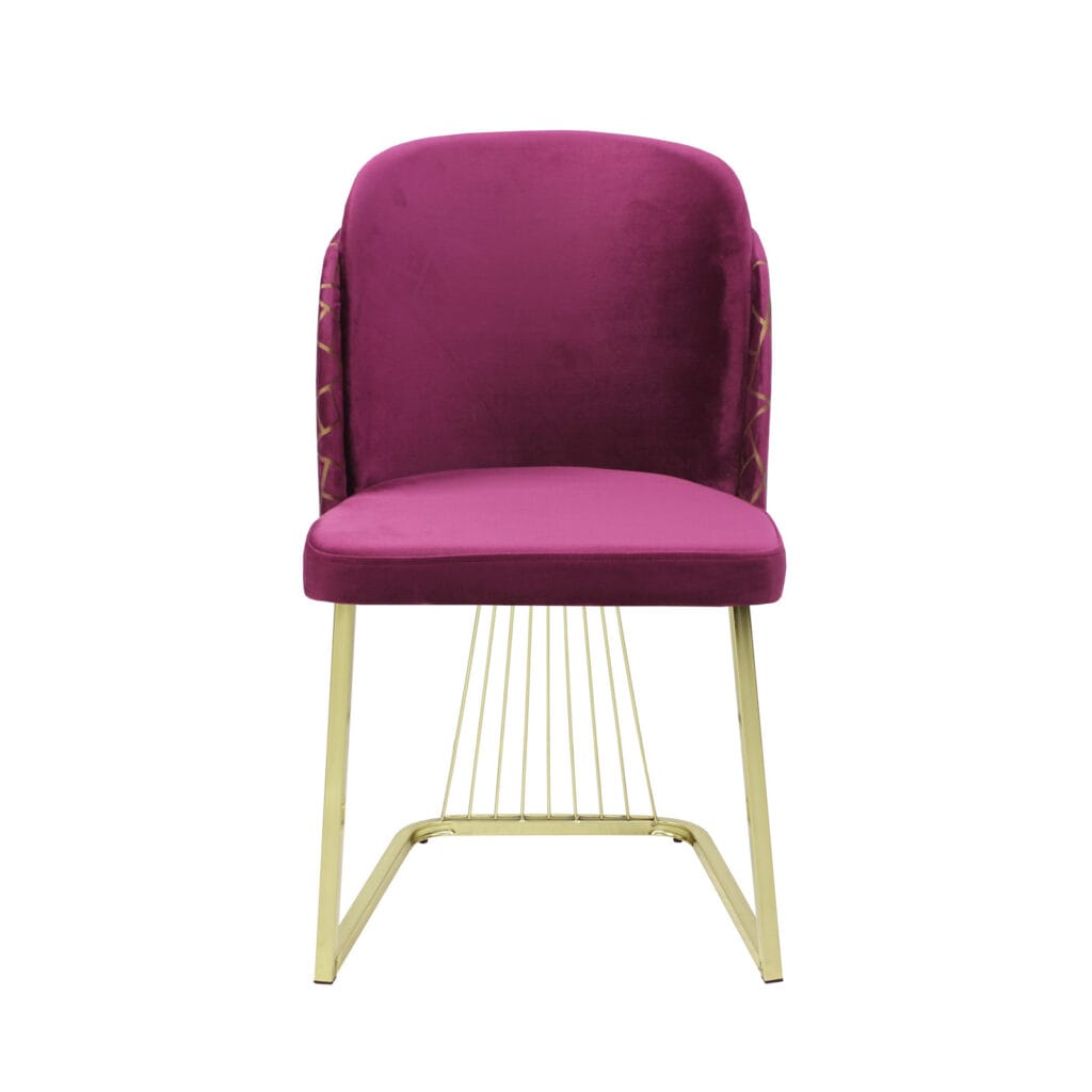 Scaun Ilona Bordo Gold