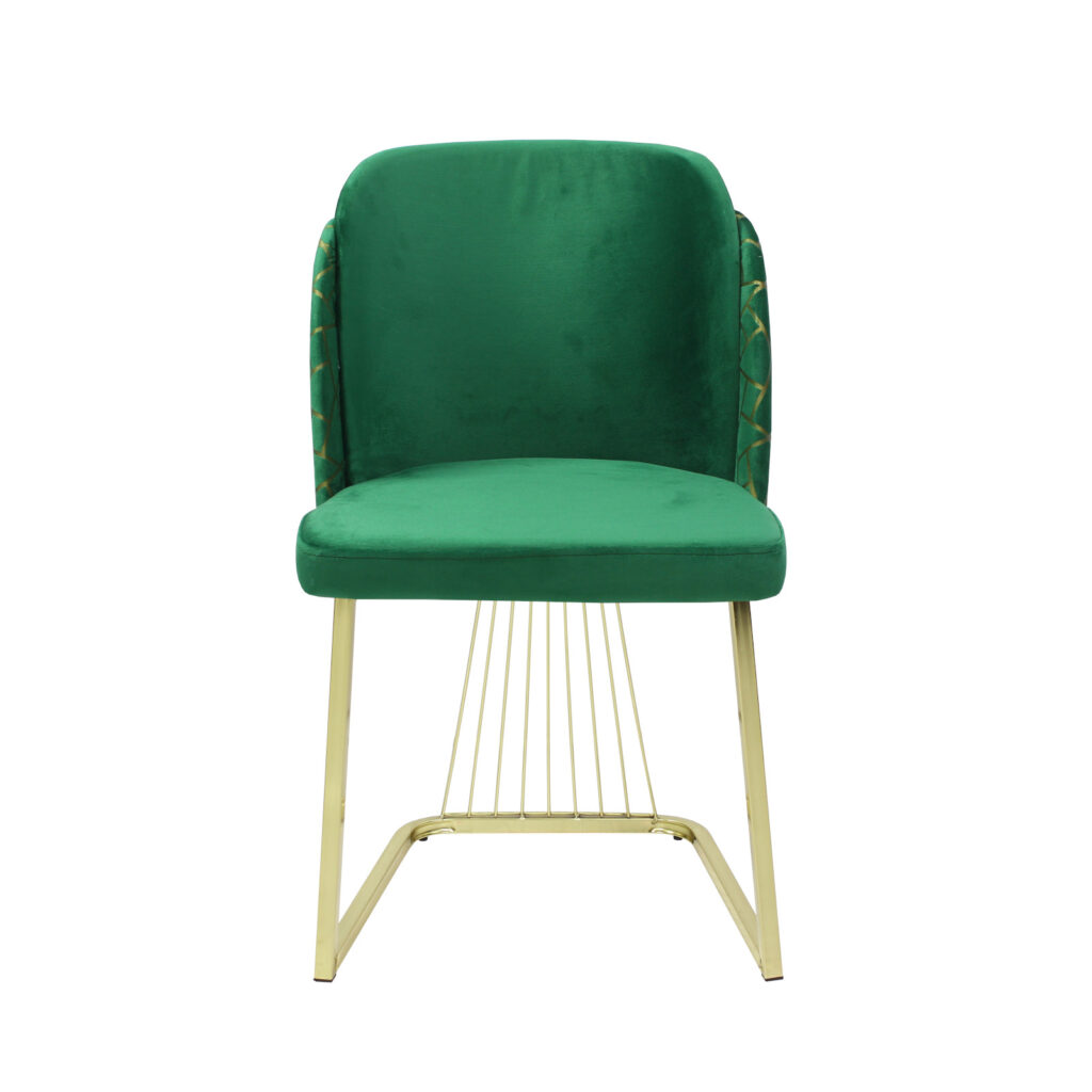 Scaun Ilona Verde Gold