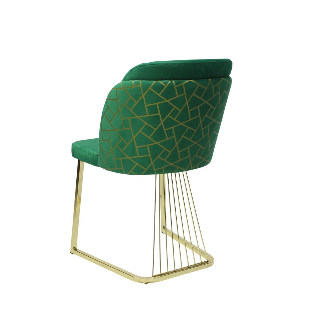Scaun Ilona Verde Gold