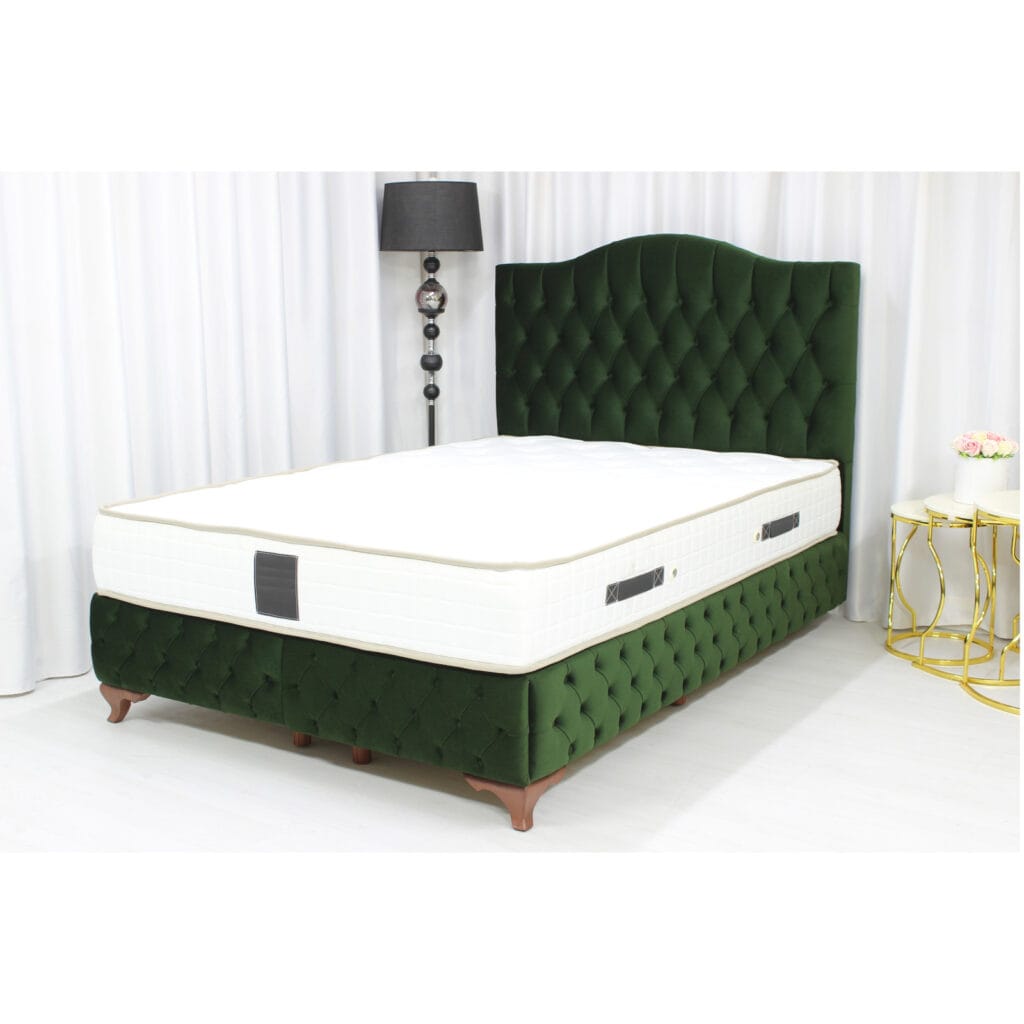 Pat Kyra Verde 140 200 Cu Saltea