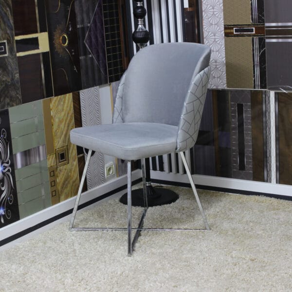 Scaun Alexa Gri Silver
