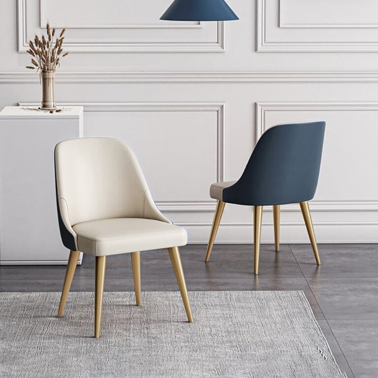 Leather vs Fabric Dining Chair