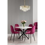 Riflaj Decorativ Tip Panou Acustic 40 cm Alb