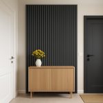 Riflaj Decorativ Tip Panou Acustic 30 cm Ash Oak