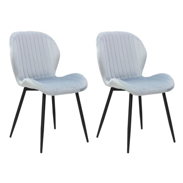 set 2 scaune gri deschis