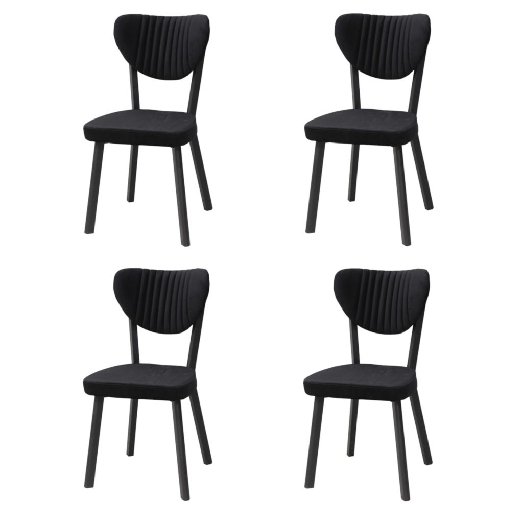 scaune 4 elite negru