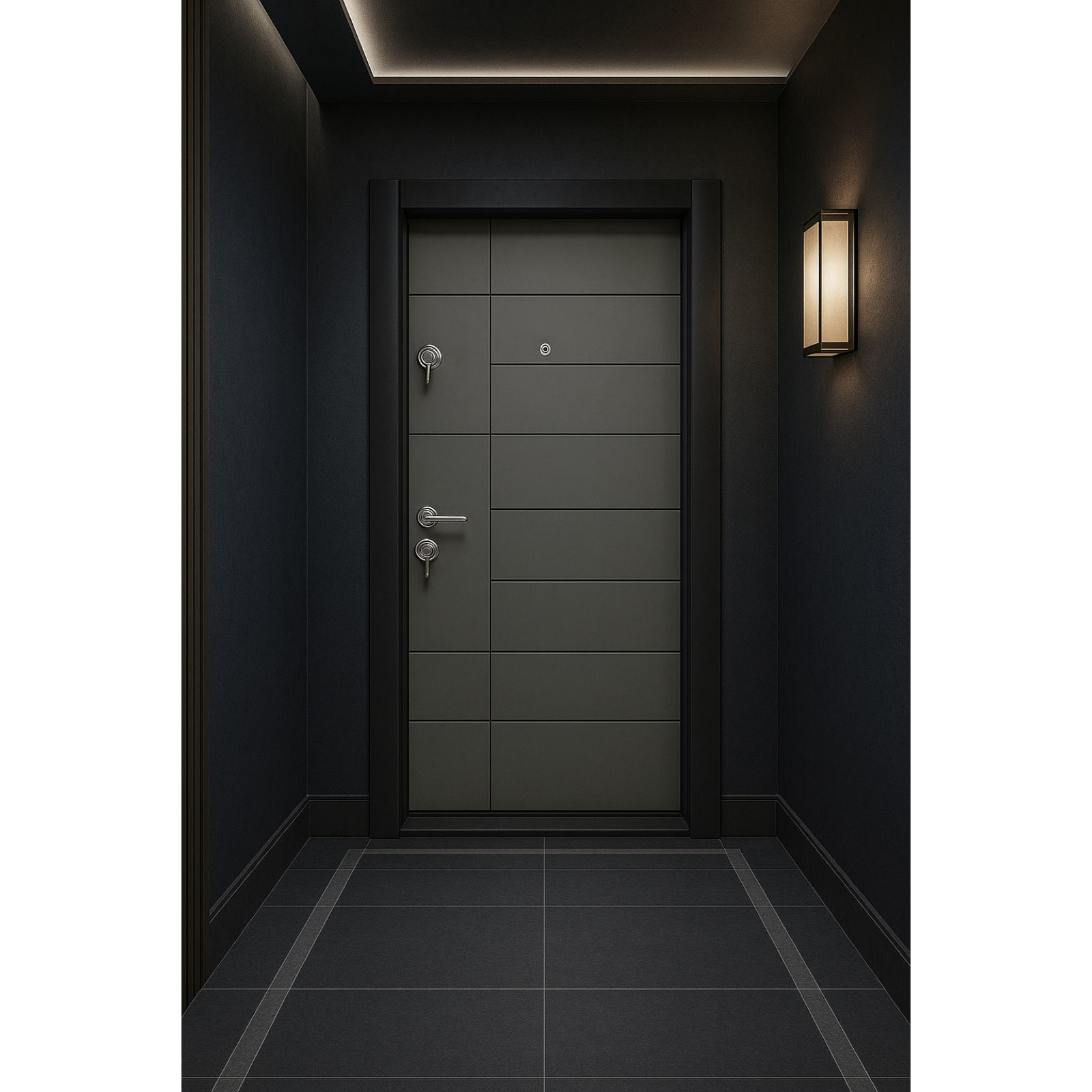Ușă intrare apartament Eko 254, 88*201 cm • Arta Door