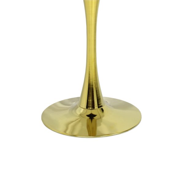 Masă fixă Rotundă Lyma Gold Stejar