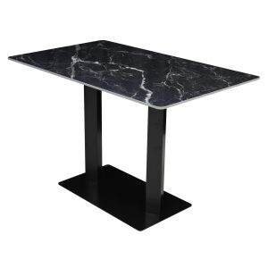 Masă fixă Marmyra Dreptunghiulară Negru