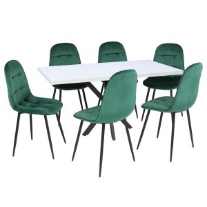 Masa fixa Dreptunghiulara Tania X Alba 6 gya verde