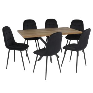 Masa fixa Dreptunghiulara Tania X nuc 6 gya negru
