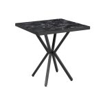 Masa fixa Artex Negru Marmorat