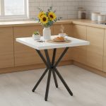 Masa fixa Patrata Artex Alba