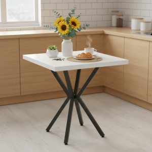 Masa fixa Patrata Artex Alba