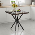 Masa fixa Patrata Artex Wenge
