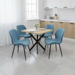 Tania patrata Stejar cu opal blue1
