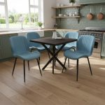 Tania x patrata Wenge cu opal blue
