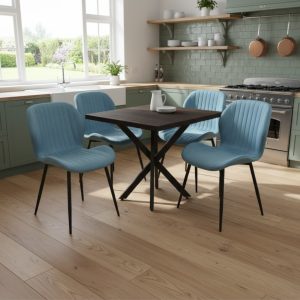 Tania x patrata Wenge cu opal blue
