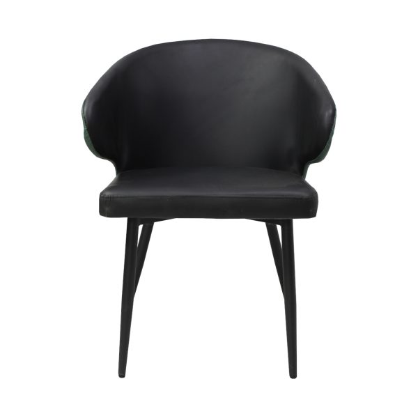 scaun Venezia Negru Verde2