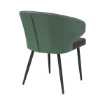 scaun Venezia Negru Verde3