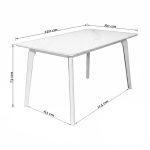 Masa Axis Alb Dimensiuni