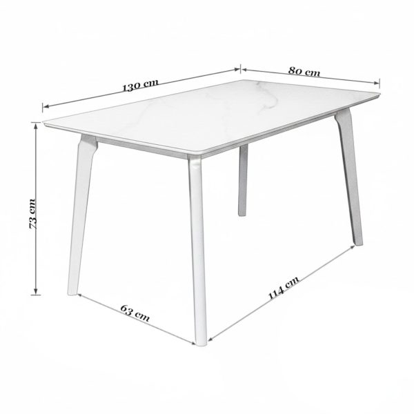 Masa Axis Alb Dimensiuni