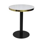 Masa Orion Rotunda Picior negru