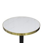 Masa Orion Rotunda Picior negru1