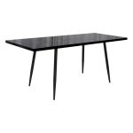Masa extensibila Lisabona Negru Marmorat1