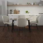 Set Masa fixa Atlas Marble Gri cu 4 scaune Opal Capucino