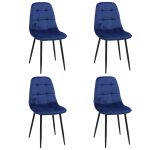 Set 4 Scaune Gya Albastru1