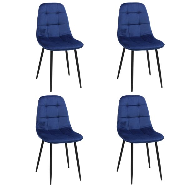 Set 4 Scaune Gya Albastru1