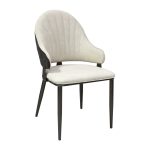 Scaun Adonis Crem Negru1 1