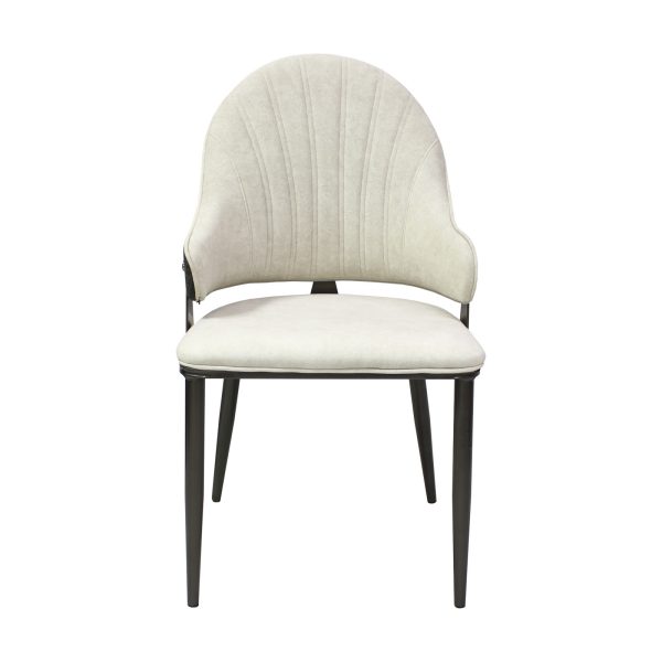 Scaun Adonis Crem Negru2