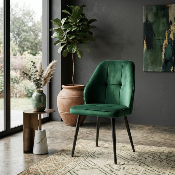 Scaun Elira verde