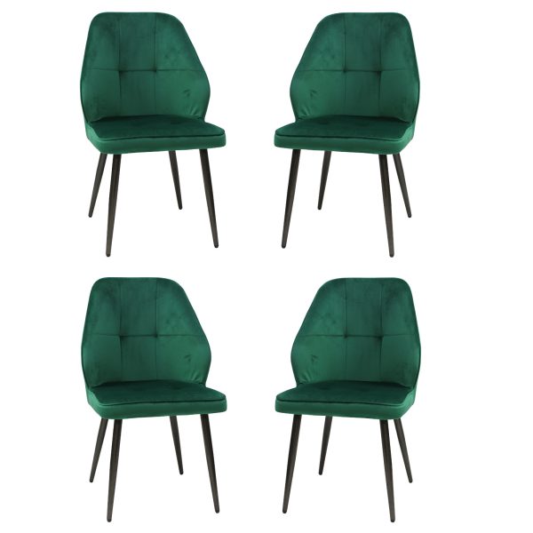 Set 4 Scaune Elira Verde1